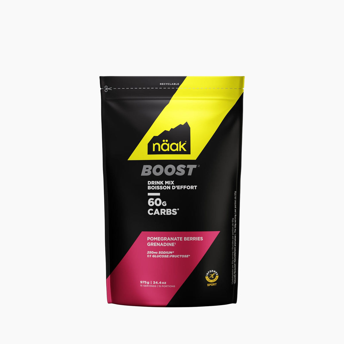 BOOST™ Drink Mix 60 | Pomegranate — Bag